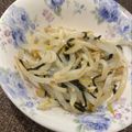 run※'s cooksnap of when they made もやしの海苔ナムル.