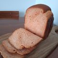 ペキのリリー's cooksnap of when they made HBで作る…ノンオイル♡ハーブ入り食パン.