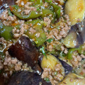 ⊙︿⊙'s cooksnap of when they made 本格的な挽肉とナスとピーマンの豆板醤炒め.