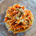 azbjbn's cooksnap of when they made レンジで簡単！にんじんしりしり.