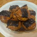 悠々。's cooksnap of when they made 温泉卵のせ❤磯辺焼き風の甘辛つくね丼♪.