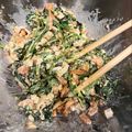 たてえり。's cooksnap of when they made ほうれん草と人参とツナのゴママヨサラダ♡.
