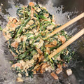 たてえり。's cooksnap of when they made ほうれん草と人参とツナのゴママヨサラダ♡.