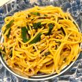 悠LOVE航's cooksnap of when they made ニラ納豆焼きそば.