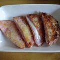 白猫同盟's cooksnap of when they made 卵不要！揚げ焼きでサクサクチーズハムカツ.
