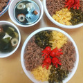 2児ママみきてぃ's cooksnap of when they made 豆腐とわかめとちくわのお吸い物.