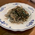 Ｋ子にゃん's cooksnap of when they made ツナ缶麺つゆ柚子胡椒そば　アレンジそば.
