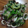青森在住's cooksnap of when they made ボイルイカを使った酢味噌あえ.