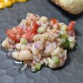 えぞりす しっぽ's cooksnap of when they made 白いんげん豆とトマトのサラダ.