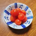 もふもふクロさん's cooksnap of when they made ミニトマト（プチトマト）の白出汁漬け☆.