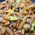akigon5's cooksnap of when they made 大根、豚肉、厚揚げの炒め煮♪.