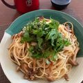 うたたねねこ's cooksnap of when they made きのこと大葉の和風パスタ.