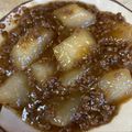 あい♪らんど's cooksnap of when they made 冬瓜と豚ひき肉のあんかけ煮.