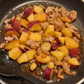 Mamarin's cooksnap of when they made 〜ひき肉とさつま芋の甘辛煮〜.