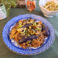 ☆＊お家グルメ工房＊☆'s cooksnap of when they made 茄子と挽き肉の夏味の炒め物.