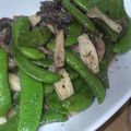 ☆おまゆちん's cooksnap of when they made スナップエンドウとエリンギのソテー♪.