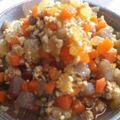nonriku's cooksnap of when they made 大根　こんにゃく　鶏ひき肉の炒め煮.