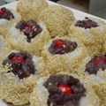 ひろこまち's cooksnap of when they made 苺おはぎ.