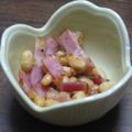 ゆかりん１'s cooksnap of when they made 大豆とベーコンのコンソメ炒め。.
