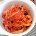 ひめちゃこぴん's cooksnap of when they made ツナときのこのトマトクリームパスタ♪♪.