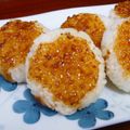 そらてんママ's cooksnap of when they made 亡きマスターの焼きおにぎり＆五平餅風.