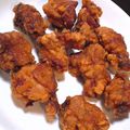 よっちゃんの嫁's cooksnap of when they made 居酒屋の味☆鶏のから揚げ.
