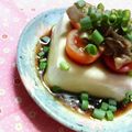 キョク's cooksnap of when they made 中華風　さっぱり冷奴.