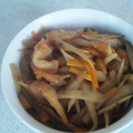 しぃ～ちゃん's cooksnap of when they made 牛蒡とさつま揚げの煮物 (*^▽^*).