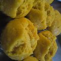 津山嘉子's cooksnap of when they made ﾎｯﾄｹｰｷﾐｯｸｽで☆にんじん蒸しパン.