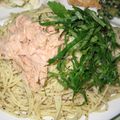 kinmaru's cooksnap of when they made ツナとゆかりの鮮やかパスタ.