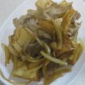 しおりんりく's cooksnap of when they made 豚肉と生揚げのほっくり炒め.