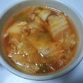 ゆか＊みく's cooksnap of when they made 簡単キムチスープ♪.