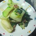 ♡Catherine's cooksnap of when they made 豚肉とチンゲンサイのコチュジャン炒め.