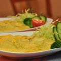 MyDining's cooksnap of when they made ひき肉で✿和風オムレツ～卵とじ風✿ランチにおもてなしに♡.