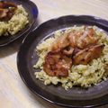 さるちゃんばなな's cooksnap of when they made カレー味♫高菜の中華おこわ.