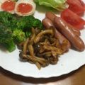 サーフブレイド's cooksnap of when they made しめじとベーコンのカレー醤油炒め♪.