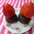 るらちゃん's cooksnap of when they made ひな祭り✿簡単！苺の雛ぼたもち✿.