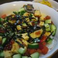 Moonwalker's cooksnap of when they made コロコロに切ってちらし寿司.