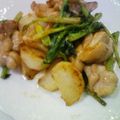 桃子san's cooksnap of when they made 鶏肉とカブの生姜炒め.