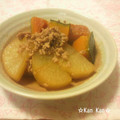 ☆Kan Kan☆'s cooksnap of when they made 大根と里芋のとろーり肉あんかけ.