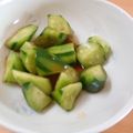 Nekozame's cooksnap of when they made ワンボウル☆あと一品にたたききゅうり.