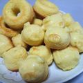 000yama's cooksnap of when they made ★外はサク中はしっとり簡単焼きドーナツ★.