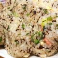 かずちゃん。's cooksnap of when they made 揚げ玉・塩昆布おにぎり　.