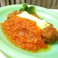Fire-King's cooksnap of when they made ミラノ風ポーク・カツレツ.