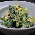 brie's cooksnap of when they made かき菜と玉子のマヨマスタード.