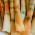 くぼさえ's cooksnap of when they made 黒豆とクリームチーズのスティック春巻き★.