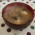 ころω's cooksnap of when they made ＊残った豚汁→いつでもお雑煮＊.