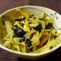 おらんでう～たん's cooksnap of when they made セロリのめんつゆ胡麻海苔和え.