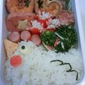 おゆきママ's cooksnap of when they made 簡単キャラ弁　にわとり.