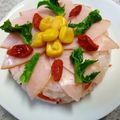 ミッキーアン's cooksnap of when they made おもてなしにいかが？ハムの花寿司☆.